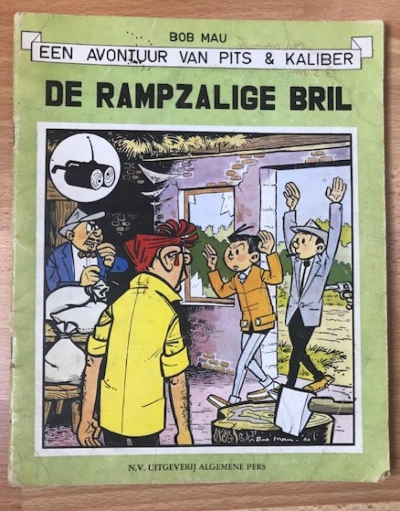 PITS EN KALIBER - DE RAMPZALIGE BRIL - BOB MAU - KARI LENTE, Gelezen, Verzenden, Bob Mau, Eén stripboek