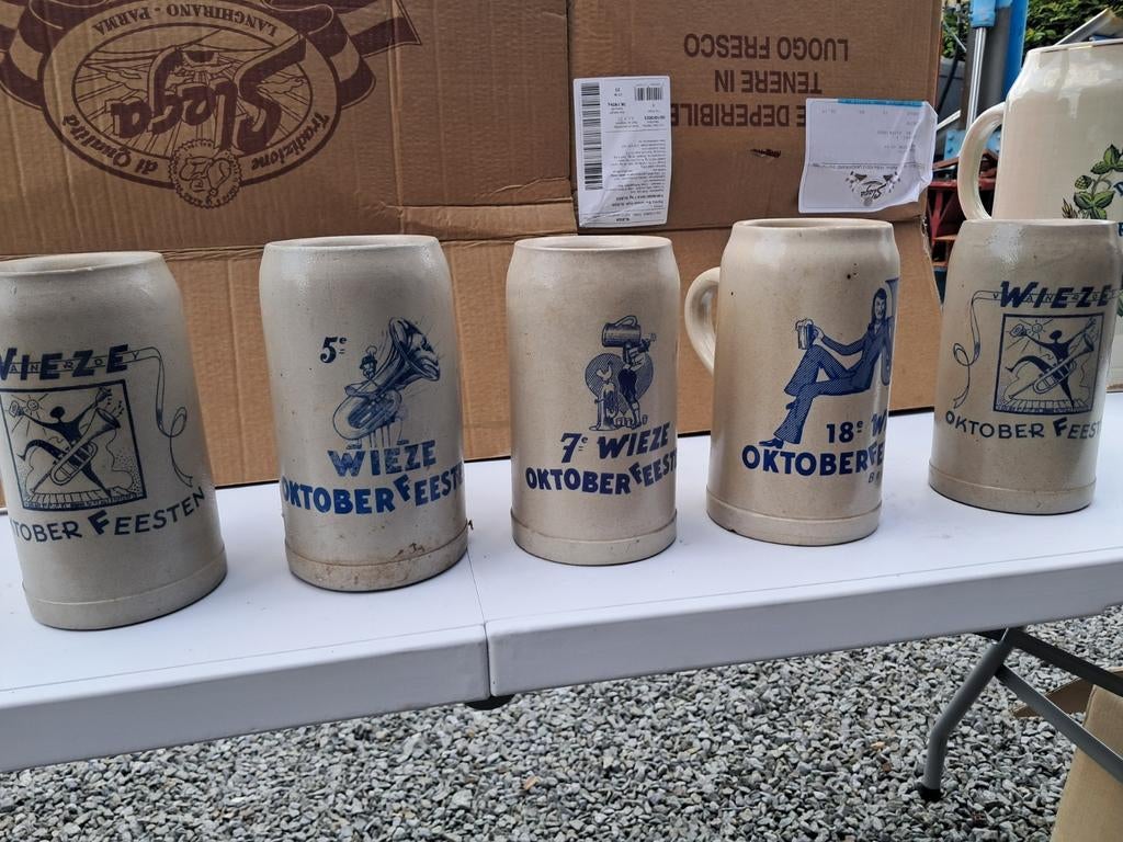 Bierkruik Wieze, Verzamelen, Ophalen of Verzenden, Zo goed als nieuw