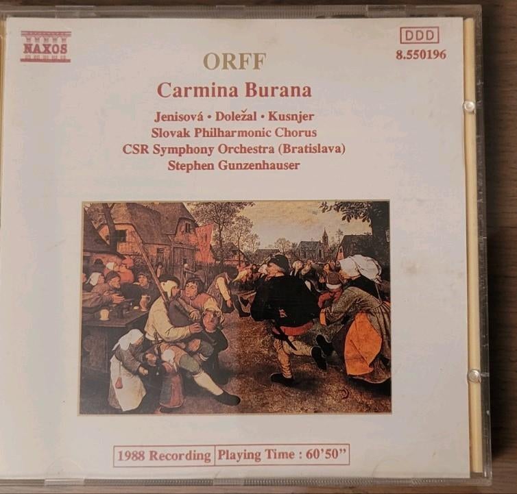 Orff Carmina Burana, Ophalen of Verzenden, Gebruikt