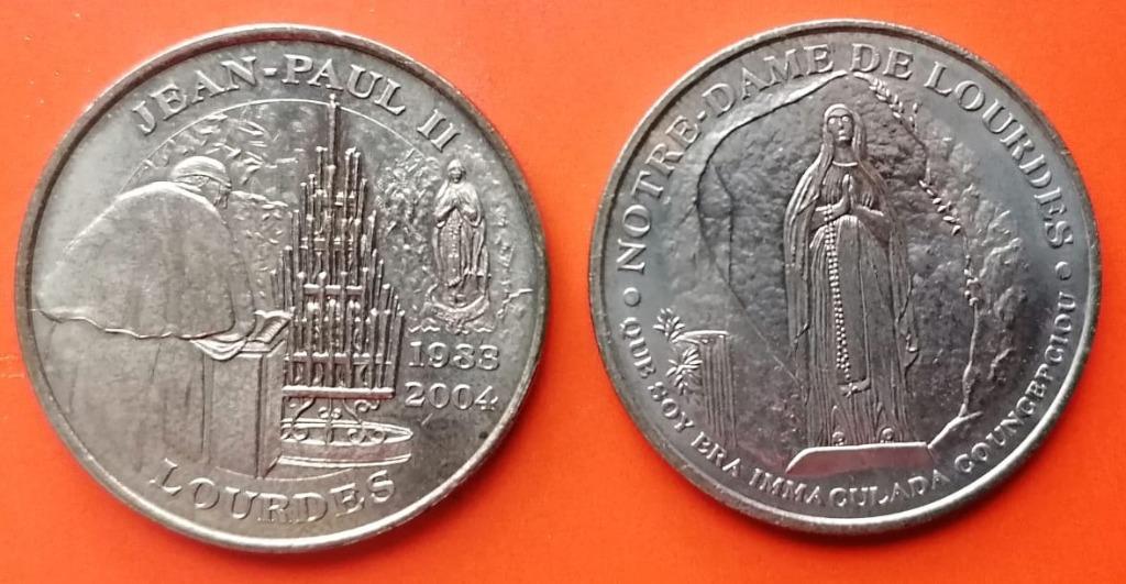 2004 - PAUS II -LOURDES, Postzegels en Munten, Verzenden