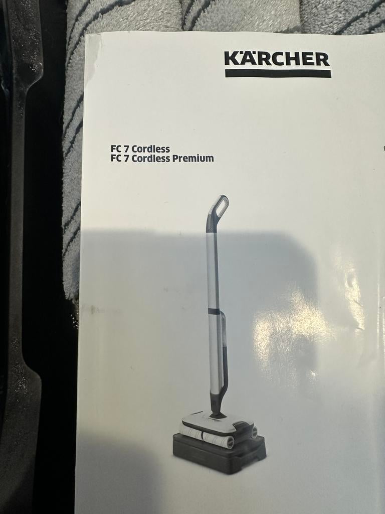 Karcher fc 7cordless premium, Ophalen, Zo goed als nieuw