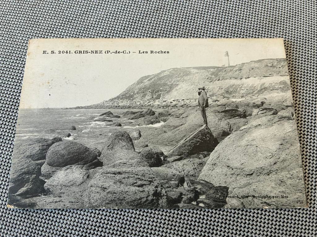Gris-Nez Les Roches, Collections, Envoi, Avant 1920, Affranchie, France