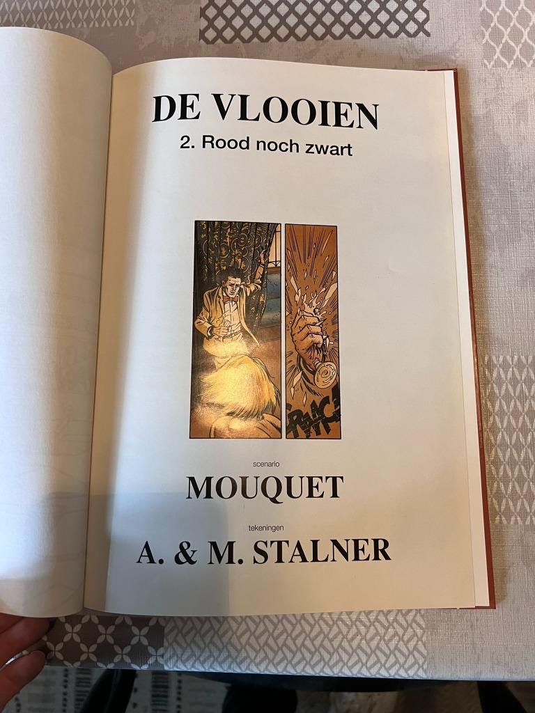 De Vlooien, 2. Rood noch zwart, Eén stripboek, Ophalen of Verzenden, Gelezen, Moucquet