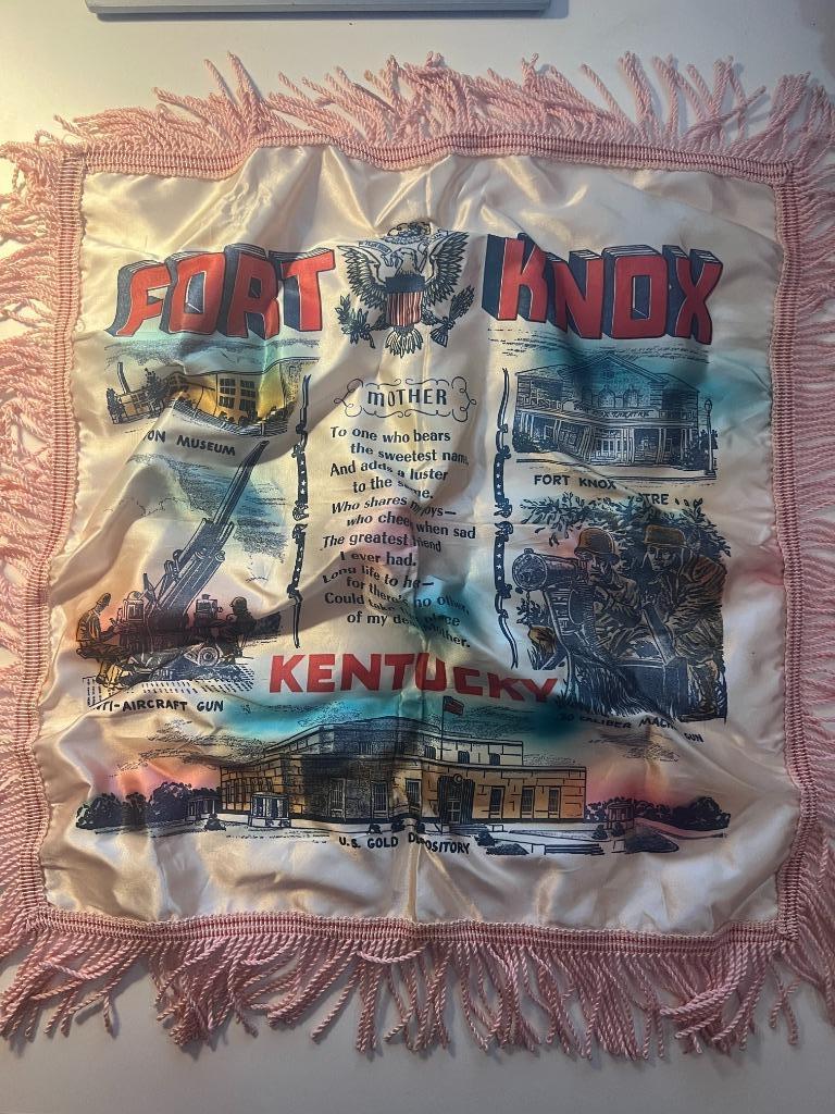 Dessus d'oreiller FORT KNOX Kentucky - usa, Collections, Objets militaires | Seconde Guerre mondiale, Enlèvement ou Envoi