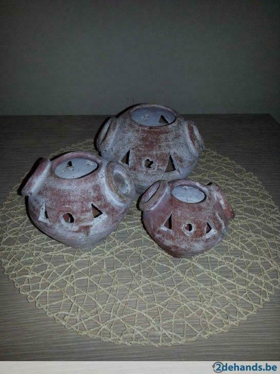 set mexicaanse potjes, Tuin en Terras, Gebruikt