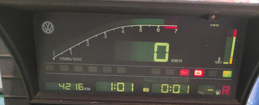 Kmteller VW Golf 2 herstel Digifiz instrument, Auto-onderdelen, Dashboard en Schakelaars, Volkswagen, Gebruikt, Ophalen of Verzenden