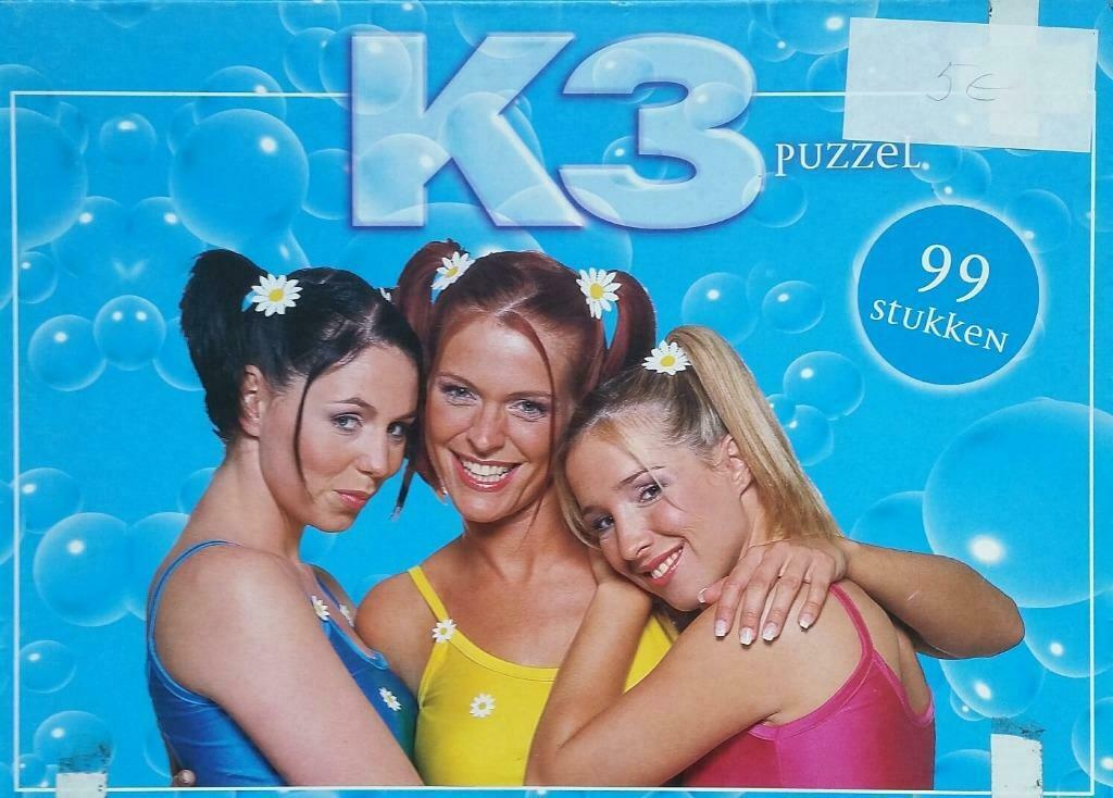 K3 Puzzel (99 stuk), Enlèvement ou Envoi, Plus de 50 pièces, Utilisé, 6 ans ou plus