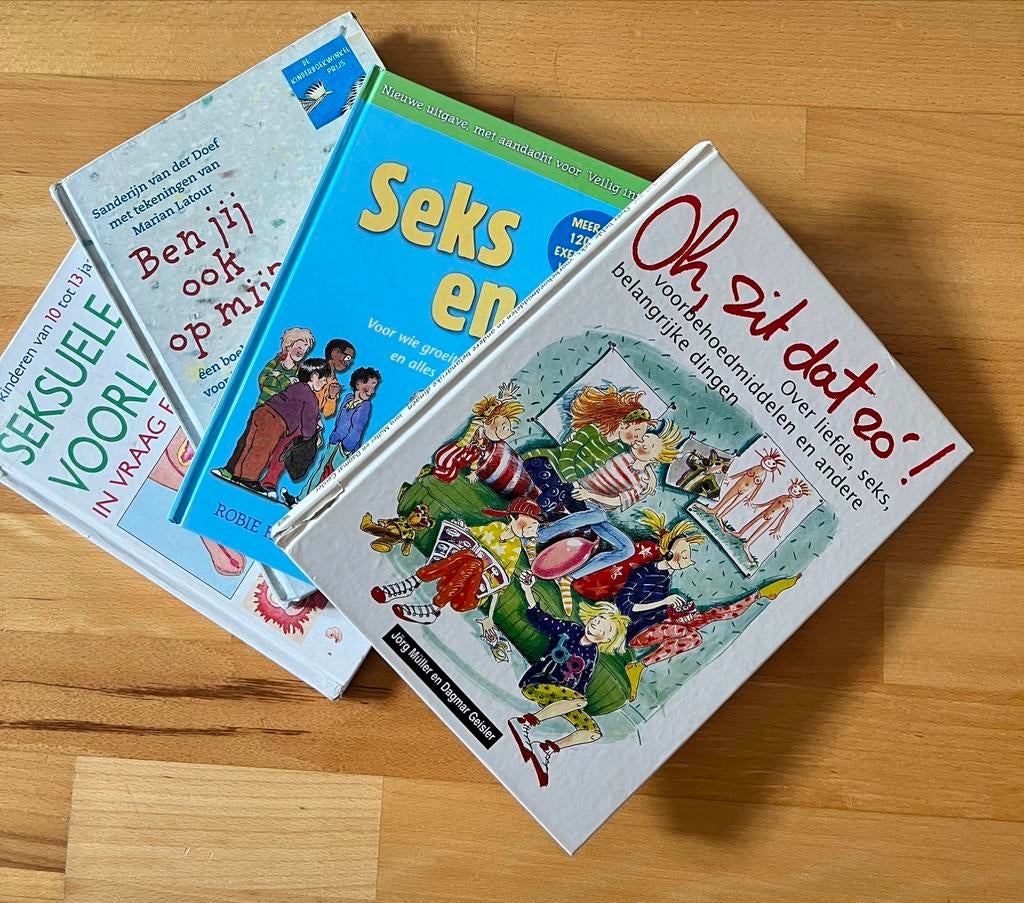 Boekenpakket seksuele opvoeding (4), Ophalen of Verzenden, Zo goed als nieuw