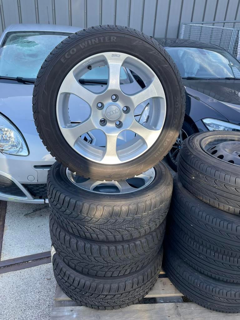 Winterwielen Volkswagen Audi Skoda 205/55 R16 91H, Enlèvement