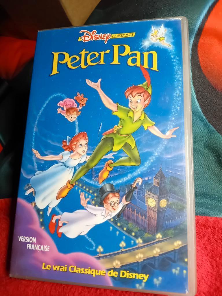Originele VHS-tape van „Peter Pan”, Alle leeftijden, Ophalen of Verzenden, Gebruikt, Overige genres