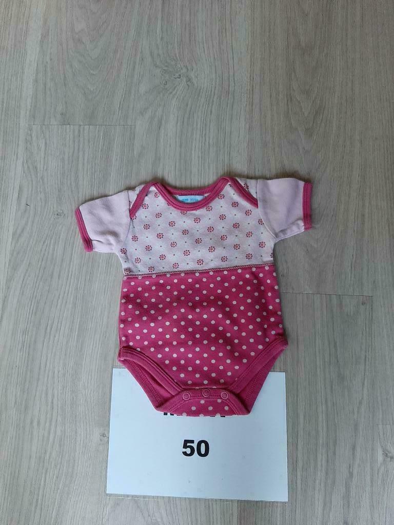 Body KM Hema 50/56 meisje, Kinderen en Baby's, Babykleding | Maat 50, Nacht- of Onderkleding, Meisje, Ophalen of Verzenden, Zo goed als nieuw