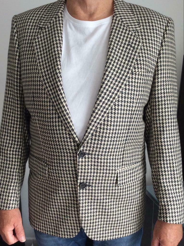 Heren vest  50% wol 50% zijde, Enlèvement ou Envoi, Comme neuf, Taille 52/54 (L)