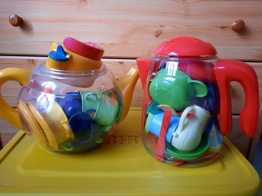 Baby speelgoed, Ophalen, Gebruikt