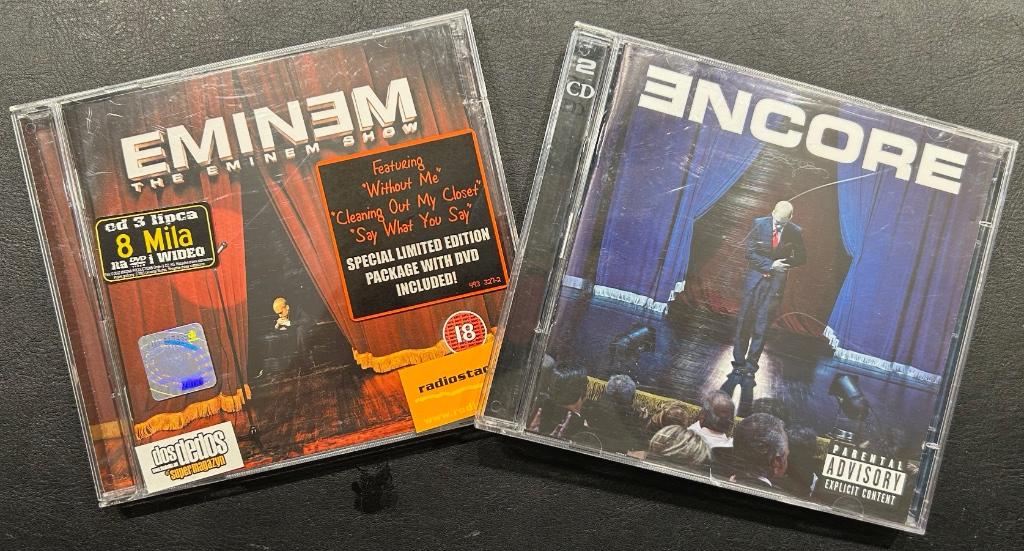 EMINEM - Encore & The Eminem show ( 2x 2CD sets), Verzenden, 2000 tot heden, Zo goed als nieuw