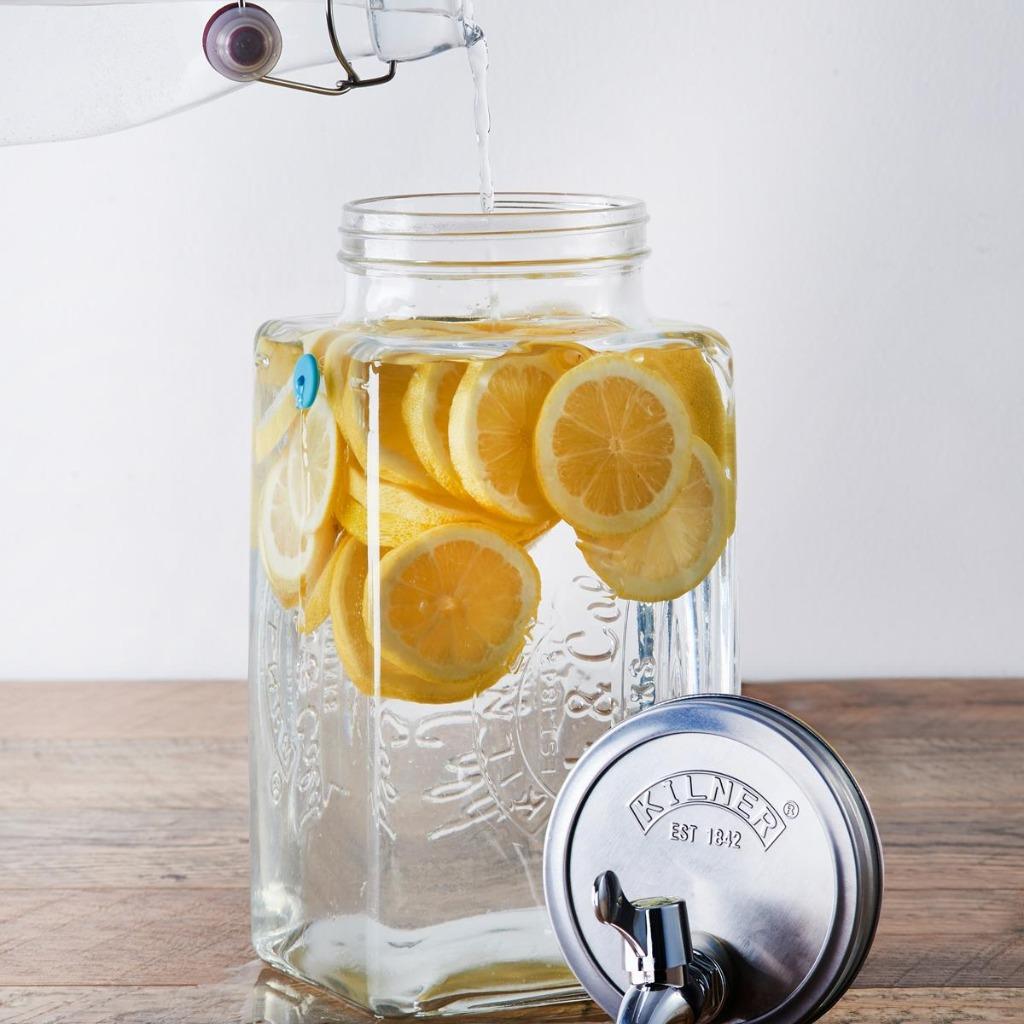 Distributeur de boissons pour réfrigérateur KILNER 3L, Enlèvement, Boissons