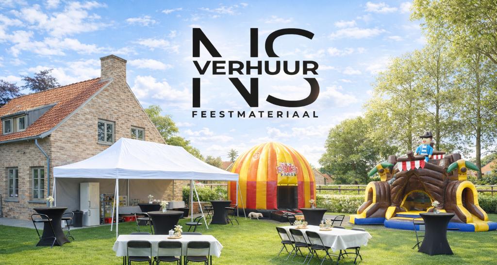Feestmateriaal te huur, Ophalen, Gebruikt, Feestartikel
