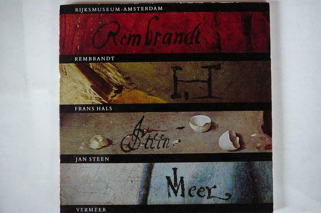 Rijksmuseum Amsterdam Frans Hals , Jan Steen , Rembrandt, Verzenden, Reisgids of -boek, Benelux, Gelezen