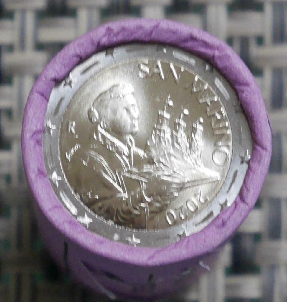 2 euro Saint Marin 2020 UNC, Enlèvement ou Envoi, Saint-Marin, 2 euros, Série