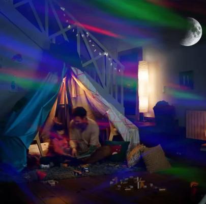 Noorderlicht Aurora Galaxy Star Projector – Maanlamp, Enlèvement ou Envoi, Neuf