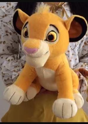Disney De Leeuwenkoning knuffel Simba (30cm), Ophalen of Verzenden, Nieuw, Overige typen