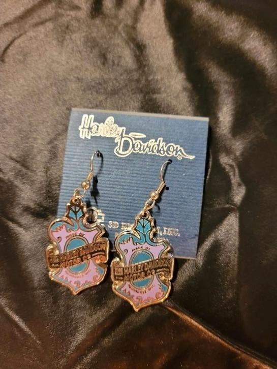 Harley davidson oorringen, Handtassen en Accessoires, Ophalen of Verzenden, Nieuw
