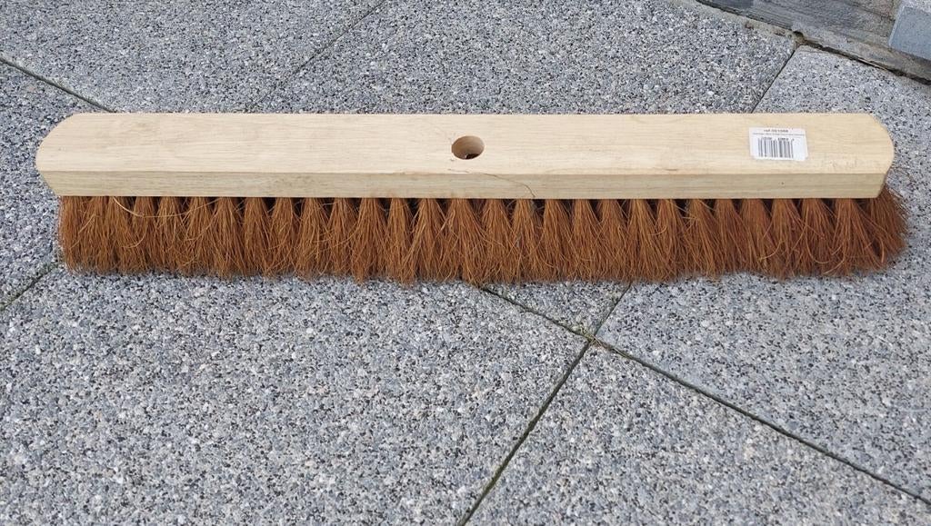 Veegborstel 60cm.  Kokos natuurvezels. NIEUW, Ophalen, Nieuw
