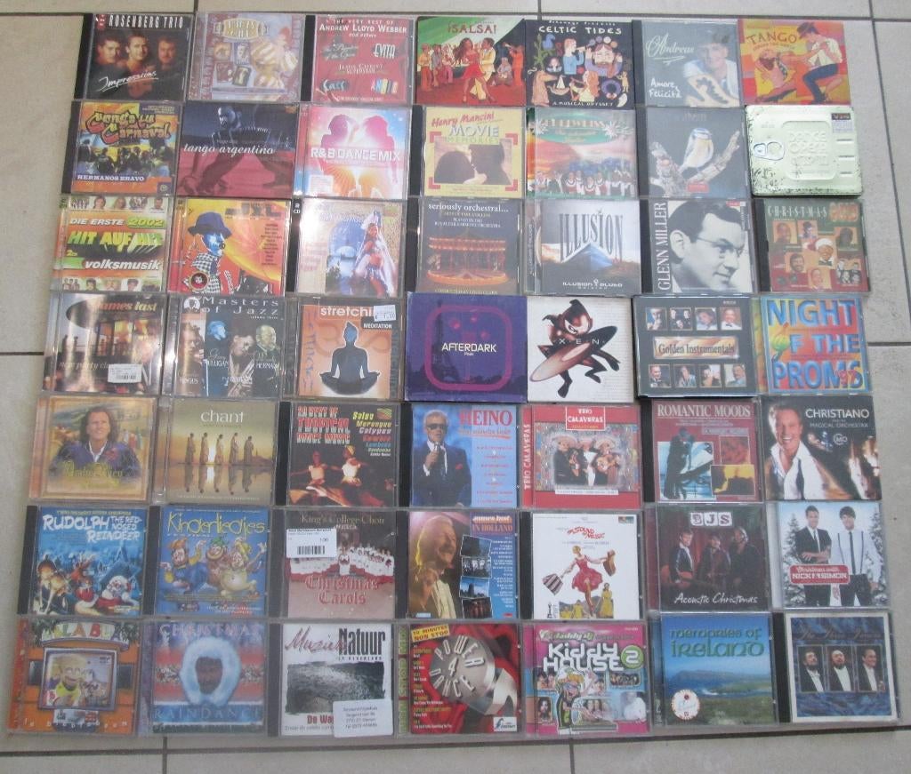 59 Originele Cd's met allerlei Wereldmuziek, Cd's en Dvd's, Cd's | Wereldmuziek, Zo goed als nieuw, Ophalen of Verzenden