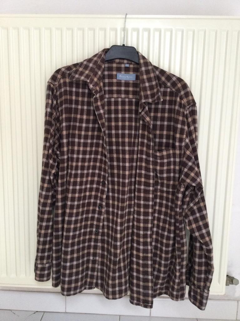 Overhemd - flanel - merk Enrico moni - maat medium 39/40, Vêtements | Hommes, Enlèvement ou Envoi, Porté