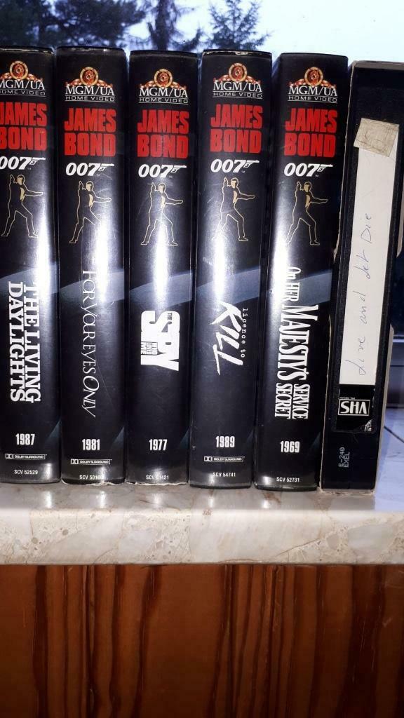 Video James Bond, Ophalen of Verzenden, Gebruikt, Film, Overige typen