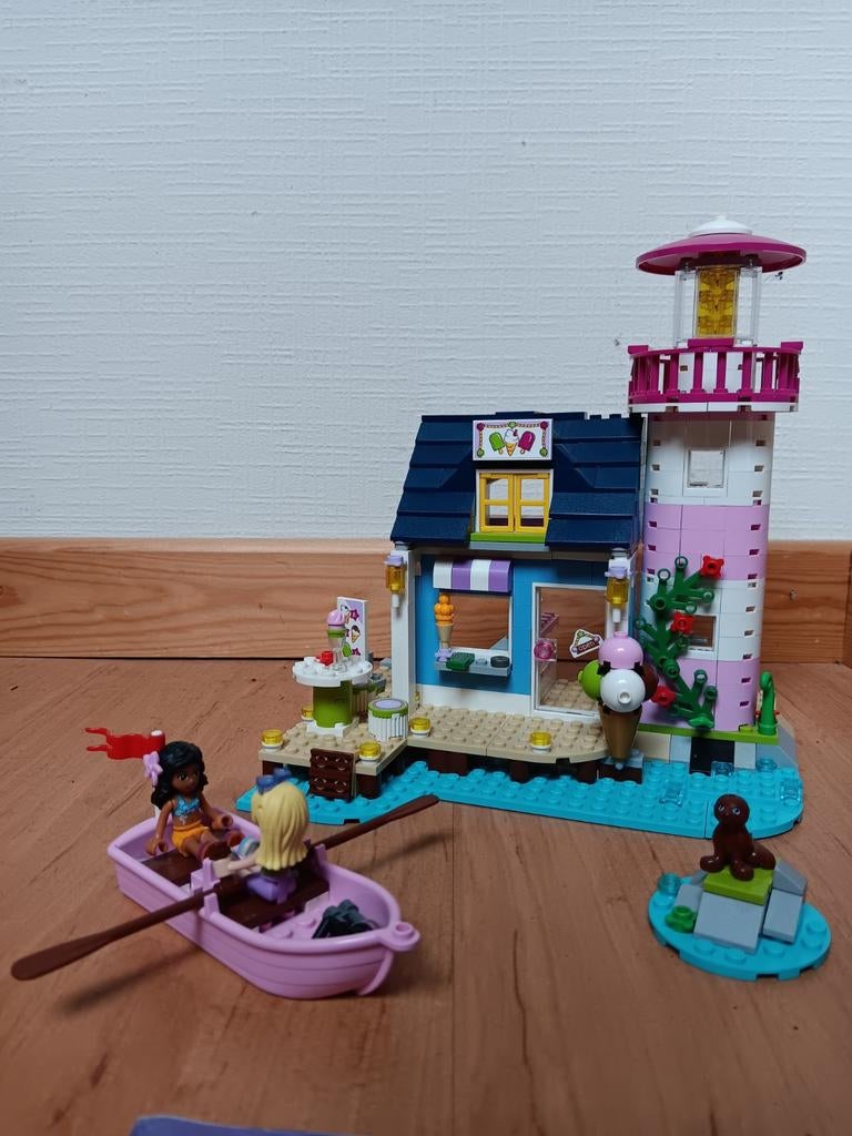 Lego friends 41094 heartlake vuurtoren, Ophalen, Zo goed als nieuw, Lego