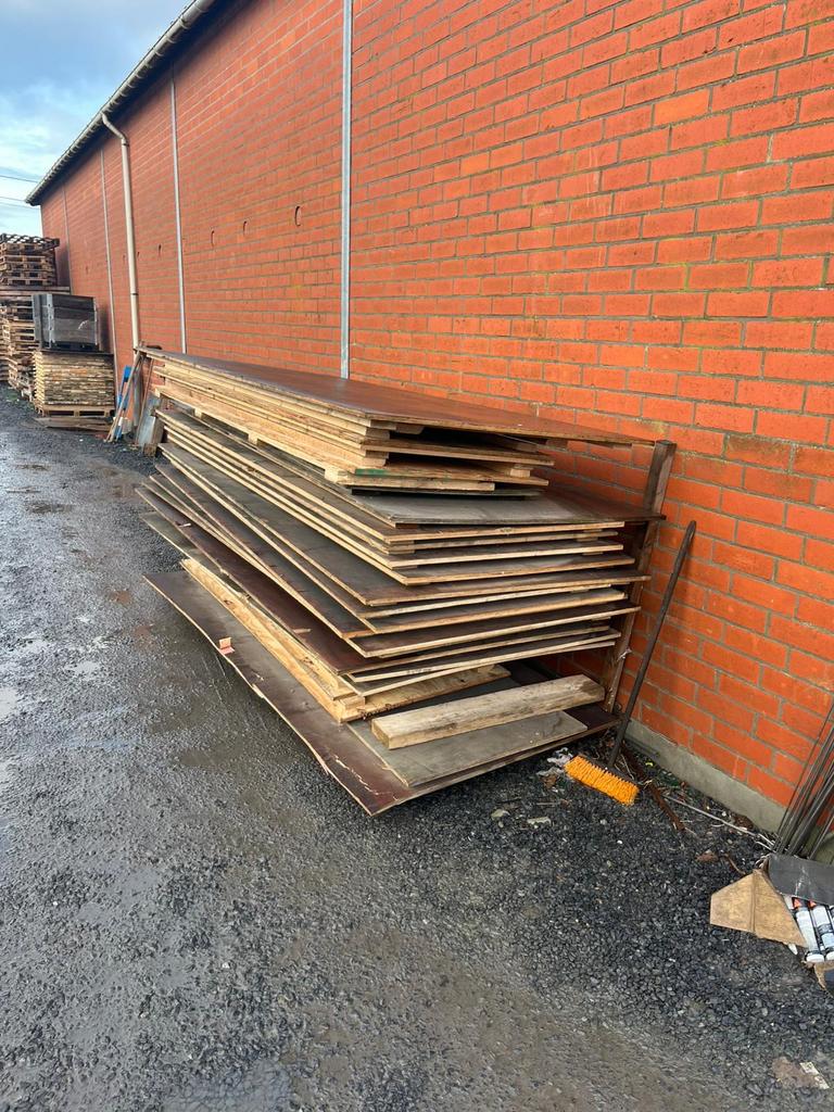 Multiplex, betonplex, osb platen, Ophalen, Zo goed als nieuw, Multiplex
