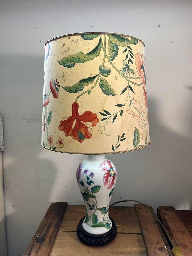 Lampe à poser Limoges, Enlèvement, Comme neuf, Bois