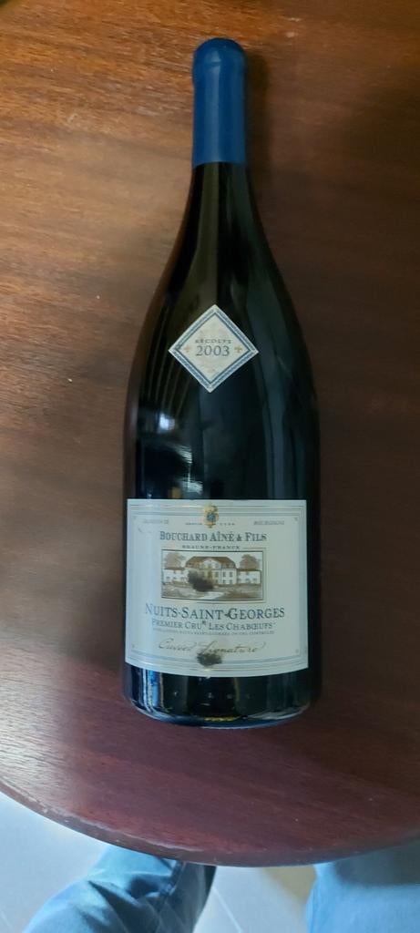 prachtige magnum  Nuits saints Georges 2003, Verzamelen, Wijnen, Frankrijk, Nieuw, Ophalen of Verzenden, Rode wijn
