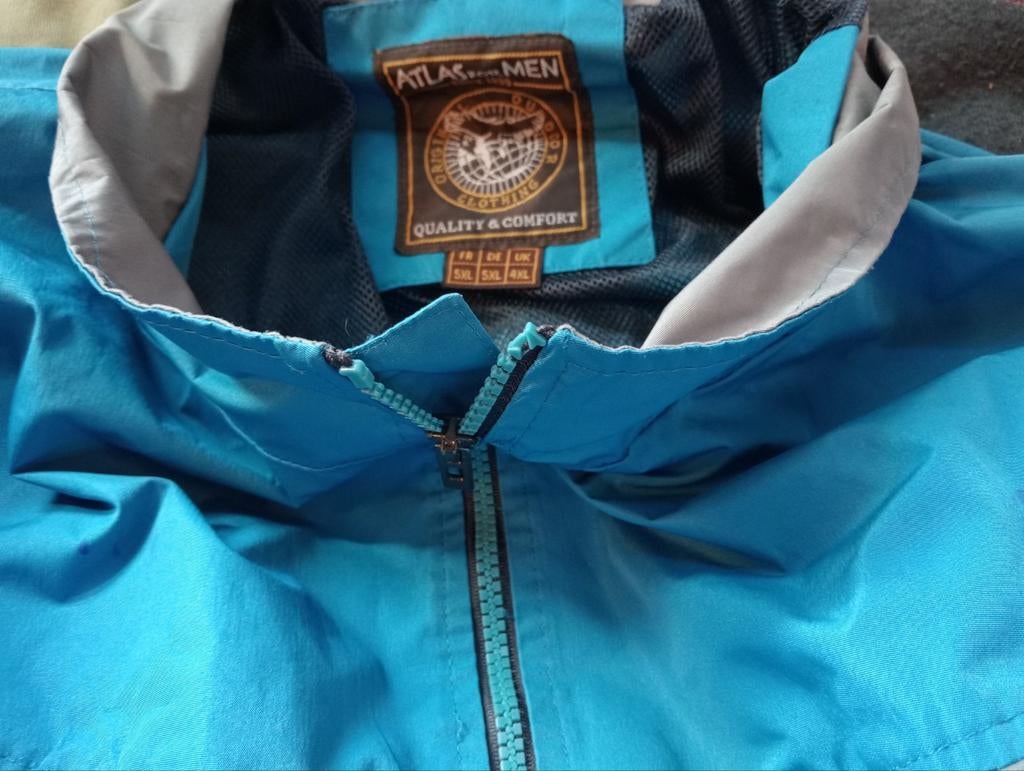 Zomer regenjas blauwe 5 xl, Ophalen of Verzenden, Blauw