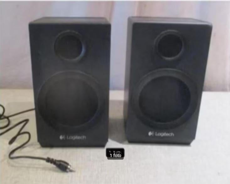 2 Prima Luidsprekers - Logitech, Audio, Tv en Foto, Luidsprekerboxen, Ophalen of Verzenden, Zo goed als nieuw, Minder dan 60 watt