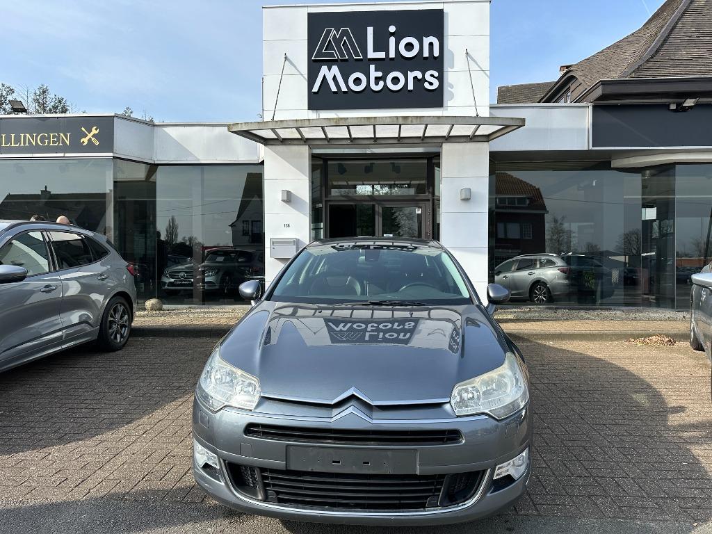 CITROEN C5 BERLINE 2.0 EXCLUSIVE BENZINE AUTOMATISCH EXPORT, Auto's, 4 deurs, 2090 kg, Zwart, 4 cilinders