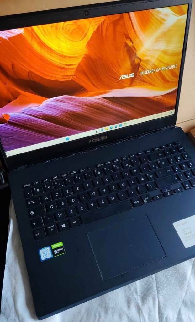 Pc portable Asus i5 GTX1650, Enlèvement ou Envoi, 8 GB, 512 GB, Utilisé