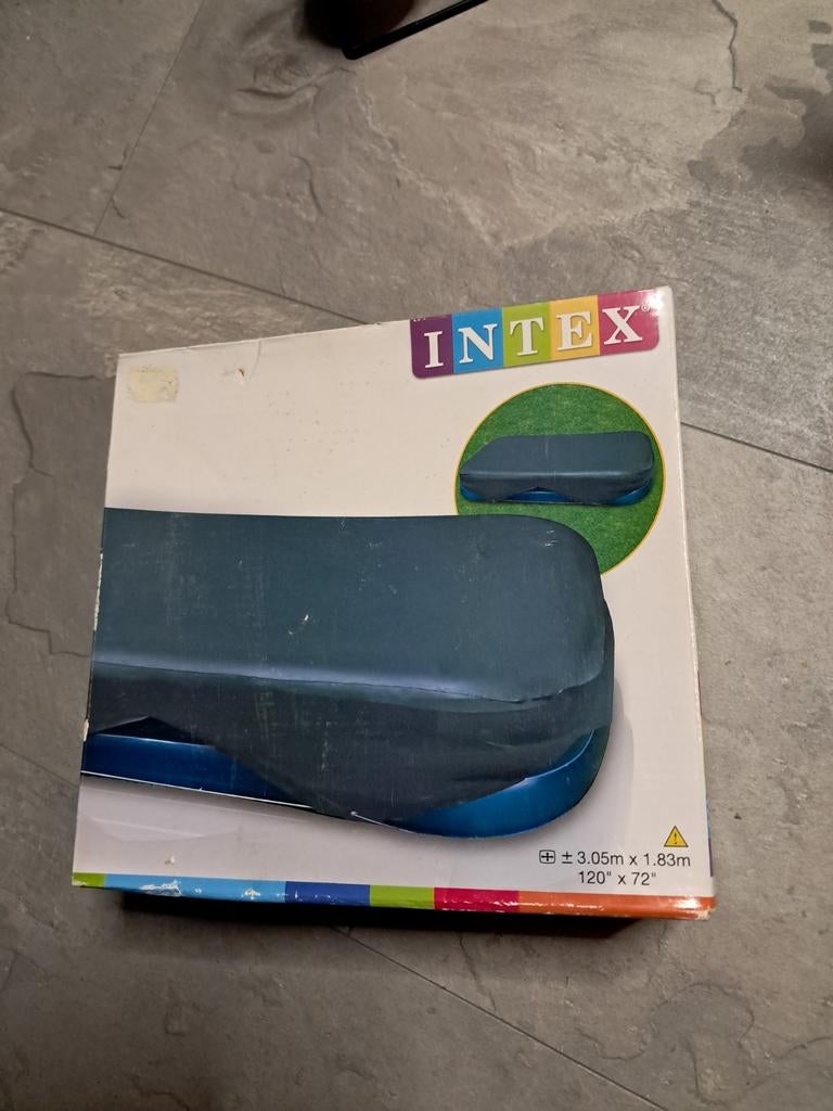 Rechthoekige dekzeil intex, Tuin en Terras, Ophalen