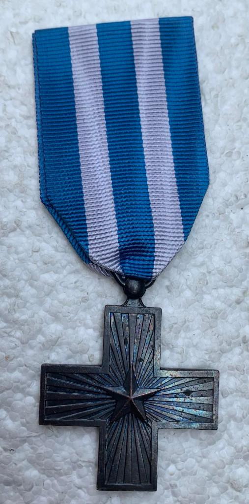 Medaille, Italie WOI War Merite Cross, Victor Emmanuel III, Enlèvement ou Envoi, Armée de terre, Ruban, Médaille ou Ailes