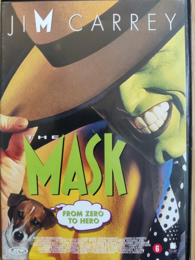 The Mask (1994) (Jim Carrey) DVD, Cd's en Dvd's, Ophalen of Verzenden, Zo goed als nieuw