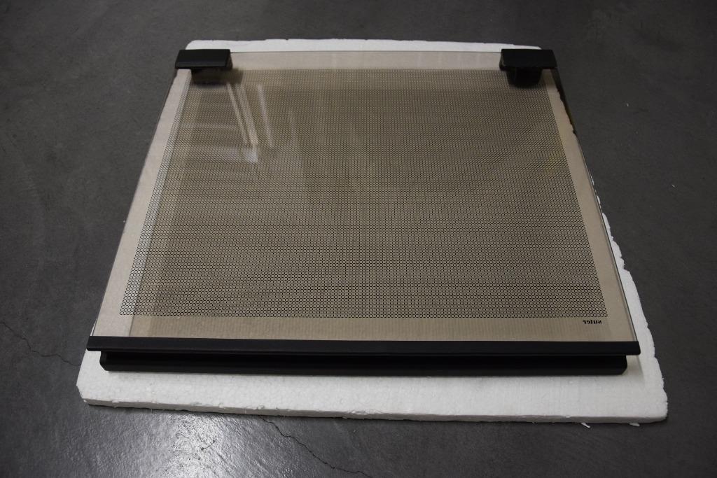 Kookplaatglas SUTER - als nieuw - 46B x 40D x 5H - opbouw, Caravans en Kamperen, Ophalen, Zo goed als nieuw