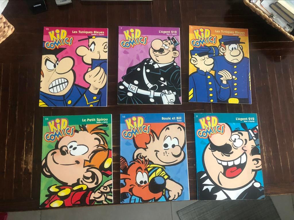 collection BD kid comics, Livres, Plusieurs BD, Comme neuf, Enlèvement, Divers auteurs
