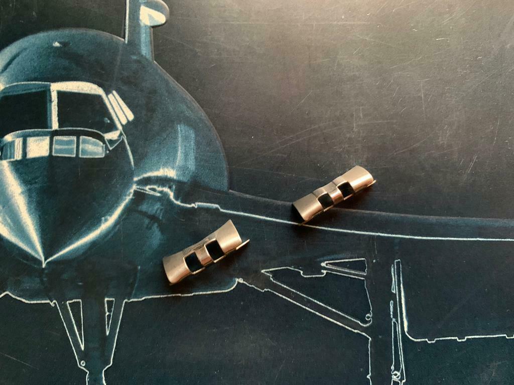 2 End links 19mm Rolex Datejust Jubilee 70’s, Ophalen of Verzenden, Gebruikt
