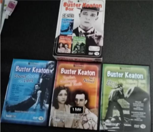 DVD komedie AL : Buster Keaton, Geert Hoste, Mr Bean, enz..., Alle leeftijden, Ophalen of Verzenden, Gebruikt, Overige genres