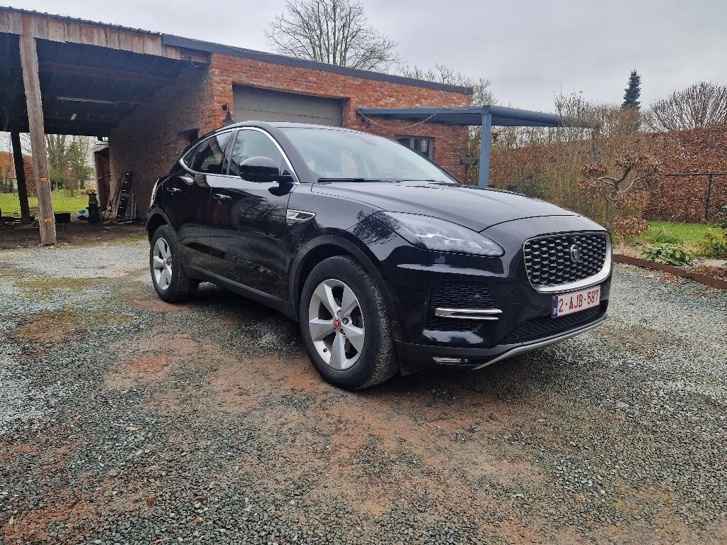 Jaguar E-Pace 1500CC Mild Hybrid, Auto's, Jaguar, 1498 cc, Zwart, Leder, Particulier