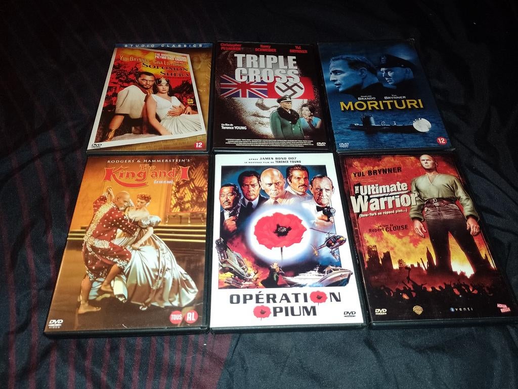 A vendre en DVD liste évolutive Yul Brynner, Tous les âges, Enlèvement ou Envoi, Comme neuf, Action