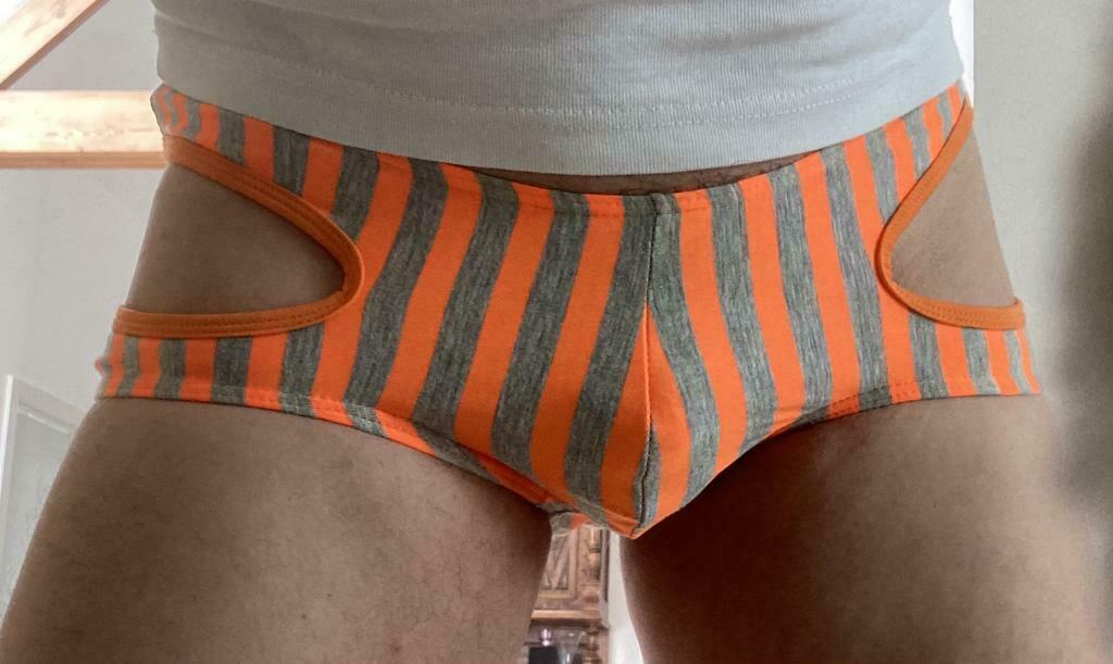 Apart slipje gestreept maat M-L, Ophalen of Verzenden, Overige kleuren, JLS, Slip