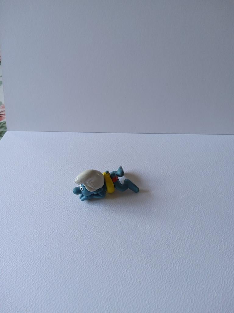 Schtroumpf avec bouée, Collections, Enlèvement ou Envoi, Utilisé, Poupée, Figurine ou Peluche