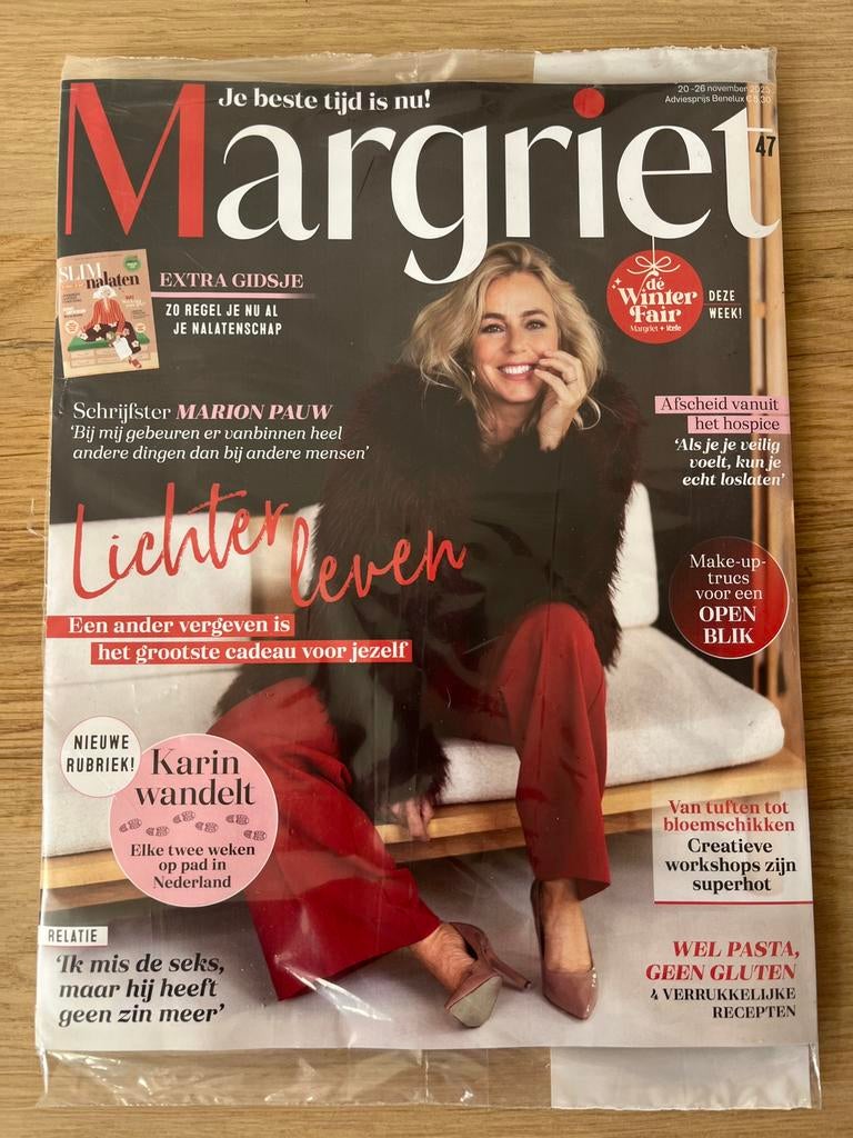 Margriet tijdschriften herfst en winter 2025, Ophalen of Verzenden, Nieuw, Damesbladen