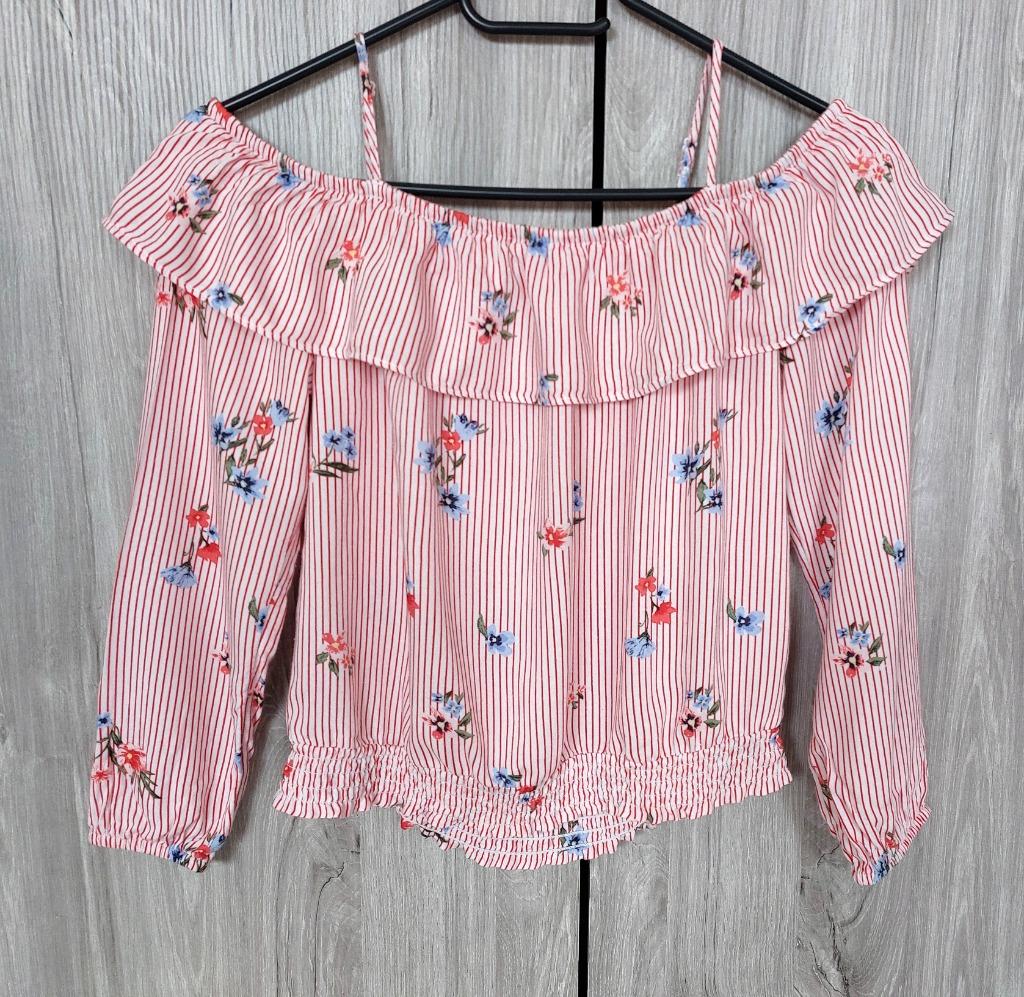 Fleurige top - H&M - maat 152 (11/12 jaar), Ophalen, Gebruikt, Meisje, H&M